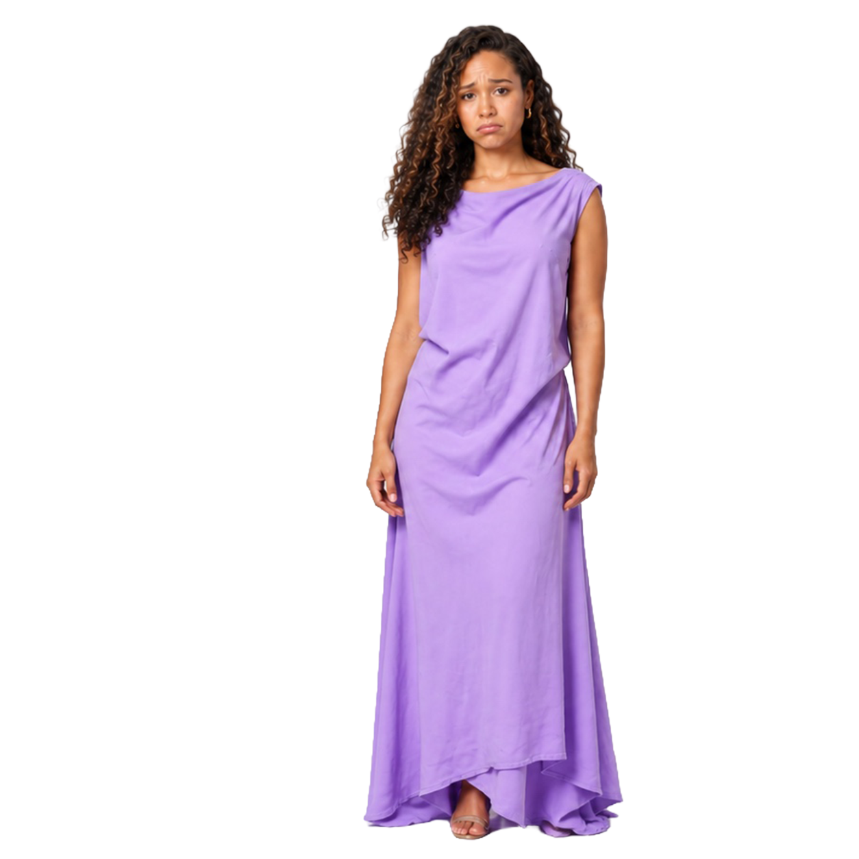 Garment before professional alterations
